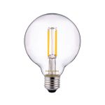 Noxion Lucent Filamento LED E27 Globe Chiara 7W 806lm - 827 Bianco Molto Caldo | Dimmerabile - Sostitutiva 60W