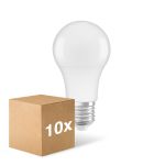 Confezione Multipack 10x Ledvance Classic LED E27 Pera Ghiaccio 8.5W 806lm - 827 Bianco Molto Caldo | Sostitutiva 60W
